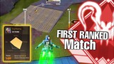 First Ranked Match In Apex Legends Mobile - FPP GAMEPLAY