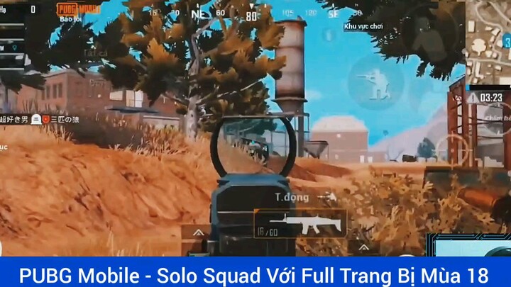 solo Squad full trang bị game Pupg