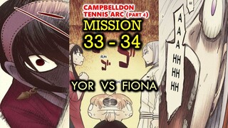 SPY x FAMILY CHAPTER 33-34 (Campbelldon Tennis Arc Part 4) | Tagalog Review