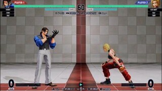 KOF15　チャンピオンvsチャンピオン　世界１位ブルーマリー　ゲージ温存２２HITコンボ　立ち回り上手すぎる