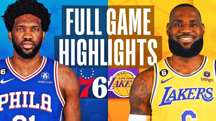 LAKERS vs 76ERS FULL GAME HIGHLIGHTS | December 9, 2022 | Lakers vs 76ers Highlights NBA 2K23