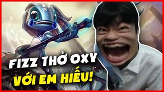 (LMHT) FIZZ TEAM BẠN NGỘP THỞ KHI PHẢI CHẠM TRÁN VỚI LEBLANC CỦA EM HIẾU !!!