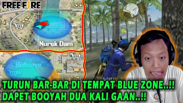 BAR-BAR KE BLUE ZONE..!! BOOYAH DUA KALI..!! - Free Fire Indonesia