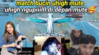 UHIGH MUTE GELUT IN MATCH || UHIGH IS DOKTER CINTA🤣🤣