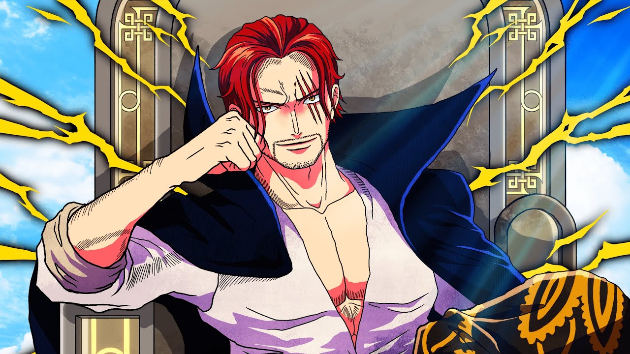 Shanks' Reaction to Seeing Luffy's Gear 5 Sun God Transformation - One Piece  