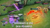 ALL REVAMPED EPIC AND LEGEND SKINS | PROJECT NEXT | MOBILE LEGENDS 2020