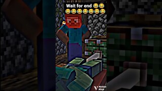 zombie girl deserve it - minecraft animation #shorts