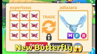 Trading a "New Butterfly" | Roblox Adopt Me!