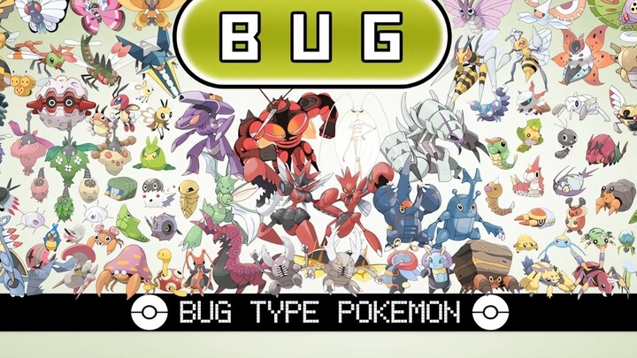 Pokémon Attribute Ranking No. 18 Weak Bug Type