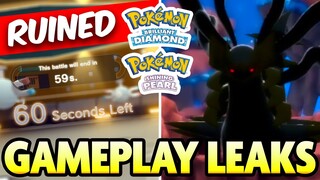 EPIC GAMEPLAY LEAKS! Breakdown for Pokemon Brilliant Diamond and Pokemon Shining Pearl