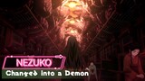 Nezuko changed into a demon shortclip~ Demon Slayer
