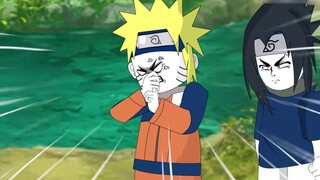 Cái tôi của Naruto quá cao nên bất ngờ lừa dối hai người đồng đội của mình nên tiểu nhân cách quyết 