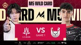 (FIL) M5 Wild Card Day 1 | LG vs US | Game 1