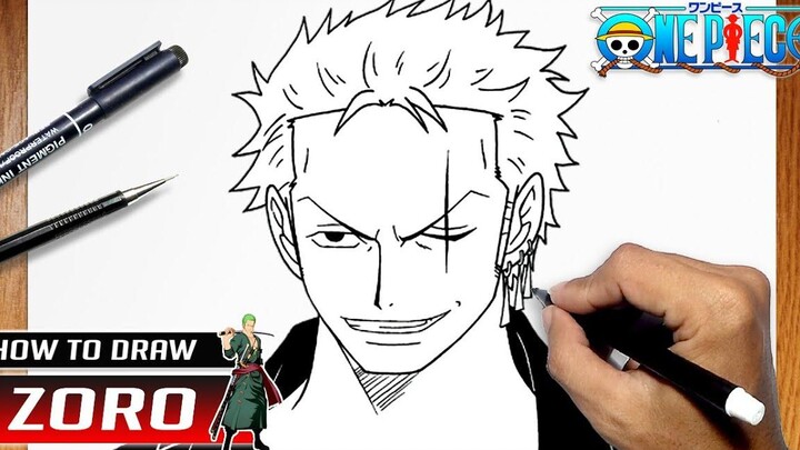 วิธีการวาด Zoro จาก One Piece