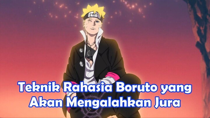 Teknik Rahasia Boruto yang Dahsyat, Jura auto Kabur !!!