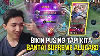 Lagi rank santuy malah ketemu supreme Alucard - Mobile Legends