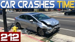 DRIVING FAILS & Car Wrecks Compilation [North America] - Episode #212