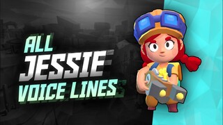 JESSIE Voice Lines | Brawl Stars