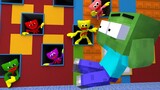 Monster School: Whack a Wuggy - Chapter 2 Poppy Playtime | Minecraft Animation