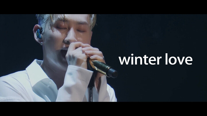 Minh tinh|Bản live "Winter love".
