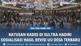 870 Kepala Desa se-Sulawesi Tenggara Kumpul di Kendari Ikut Sosialisasi Hasil Revisi UU Desa Terbaru