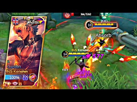 1 HIT COMBO🔥INTENSE FASTHAND BEST GUSION GAMEPLAY WATCH THIS! | MLBB