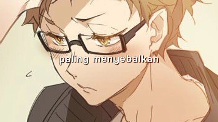 tsukishima emang ngeselin 🥰