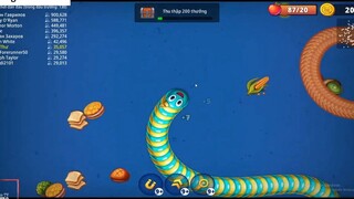 Worms zone.io 289 Rắn Phàm ăn - Vùng Giun Đất - 3