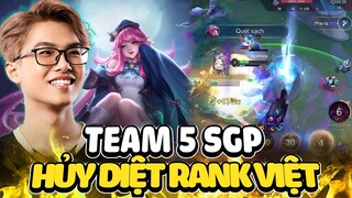 KHI 5 THÀNH VIÊN SGP LEO RANK CHUNG VÀ CÁI KẾT HỦY DIỆT CẢ RANK VIỆT