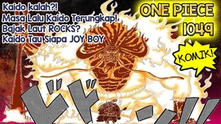 APAKAH KAIDO TUMBANG?! MASA LALUNYA DENGAN BAJAK LAUT ROCKS,JOY BOY - REVIEW KOMIK ONE PIECE 1049