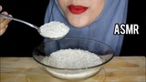 ASMR RAW RICE EATING || MAKAN BERAS MENTAH DI MANGKOK PAKE CENTONG || ASMR INDONESIA