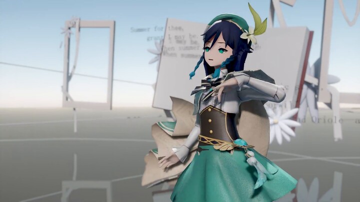 [Genshin Impact MMD] Discussing gender is meaningless to God! [Wendy]