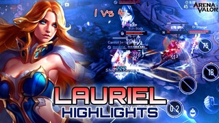 Lauriel Highlights | Part - 1 | 1v4 Compilation | Liên Quân Mobile | AoV | RoV