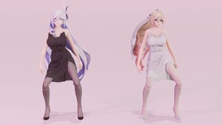 [MMD/呆鹅/羽兔]Chocolate Cream[崩坏3/服饰配布/改模配布]