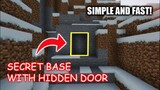 How to Make Secret Door in Minecraft 1.17 NEW