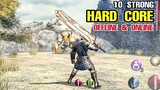 Top 10 Strong HARD CORE Games RPG for Android iOS (OFFLINE & ONLINE) | Best HARD CORE games Android
