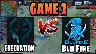 (GAME 2) EXECRATION VS BLUFIRE | MPL-PH SEASON 6 WEEK 2, DAY 1, AUG 28,2020