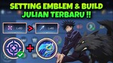 Penjelasan Talent Emblem Baru❗️Setting Emblem & Build Julian Terbaru Mobile Legends