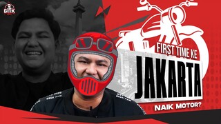 First time ke Jakarta naik motor dari Lampung?! - Hanz Story