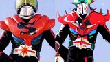 Lukisan Ai pad Showa Kamen Rider berubah menjadi Heisei Rider? ? ?