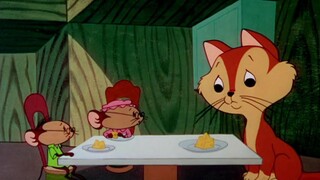 A kitten was cruelly abandoned. Fortunately, he met a kind mother mouse and was able to grow up happ