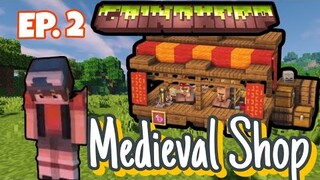 GRINDKRAP : EP #2  GUMAWA NG MEDIEVAL SHOP_[FILIPINO MINECRAFT SMP]