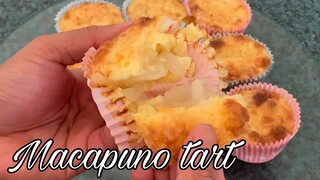 Macapuno tart