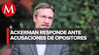 John Ackerman es acusado de "acarreo" en elecciones para renovación del Congreso Nacional de Morena