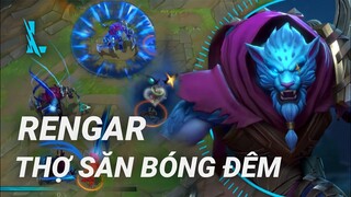 Tốc Chiến | Hiệu Ứng Skin Rengar Thợ Săn Bóng Đêm | Yugi Gaming