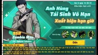 Có nên Lấy Zombie Man Trong Giai Đoạn Gyoro Gyoro Sắp Ra Mắt - Game One Punch Man The Strongest