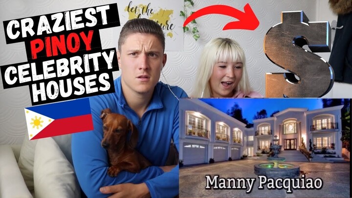 Top 10 Insane Filipino Celebrity Homes - How Do These EXIST?! (REACTION)