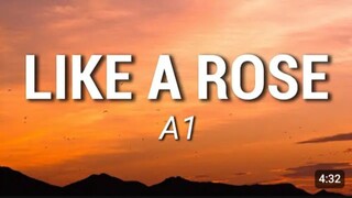 Like A Rose - A1 (Lyrics)