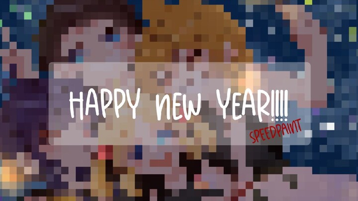 [SPEEDPAINT] HAPPY NEW YEAR 🥳!!! #speedpaint