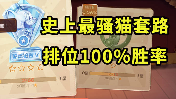 Tom and Jerry Mobile Game: 100% winning rate and a guide to reach the Cat Platinum Ranking